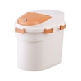 thumbnail image 1 of Caja de almacenamiento de alimentos para perros y gatos Sunnimix Naranja L, 1 of 8