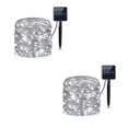 thumbnail image 1 of 2x 50led Battery Fairy Lights With Remote Control, 16ft, Suitable For Indoor And Outdoor Use - Snngv, 1 of 5
