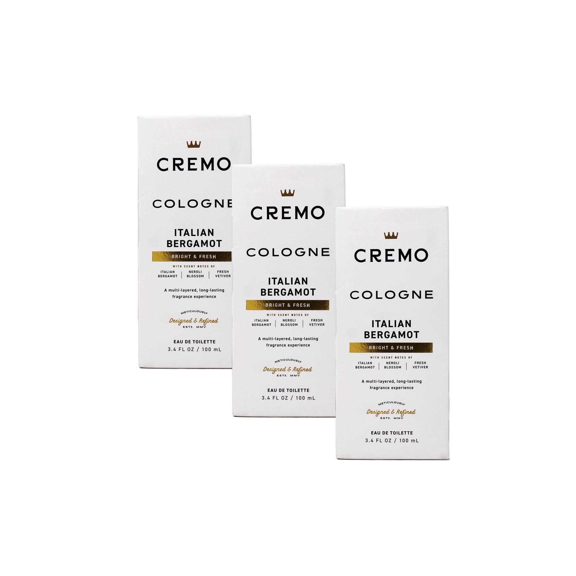 Cremo Casked Vanilla Body Wash for Men, Rich-Lathering Shower Gel, Black Plum, Warm Incense & Madagascar Vanilla Scent, 16 fl oz Pack of 3