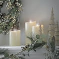 thumbnail image 5 of HGTV Home Collection Set of 2 Heritage Real Motion Flameless LED Candles With Remote, Ivory with Warm White LED Lights, Battery Powered, 5 in, 5 of 5