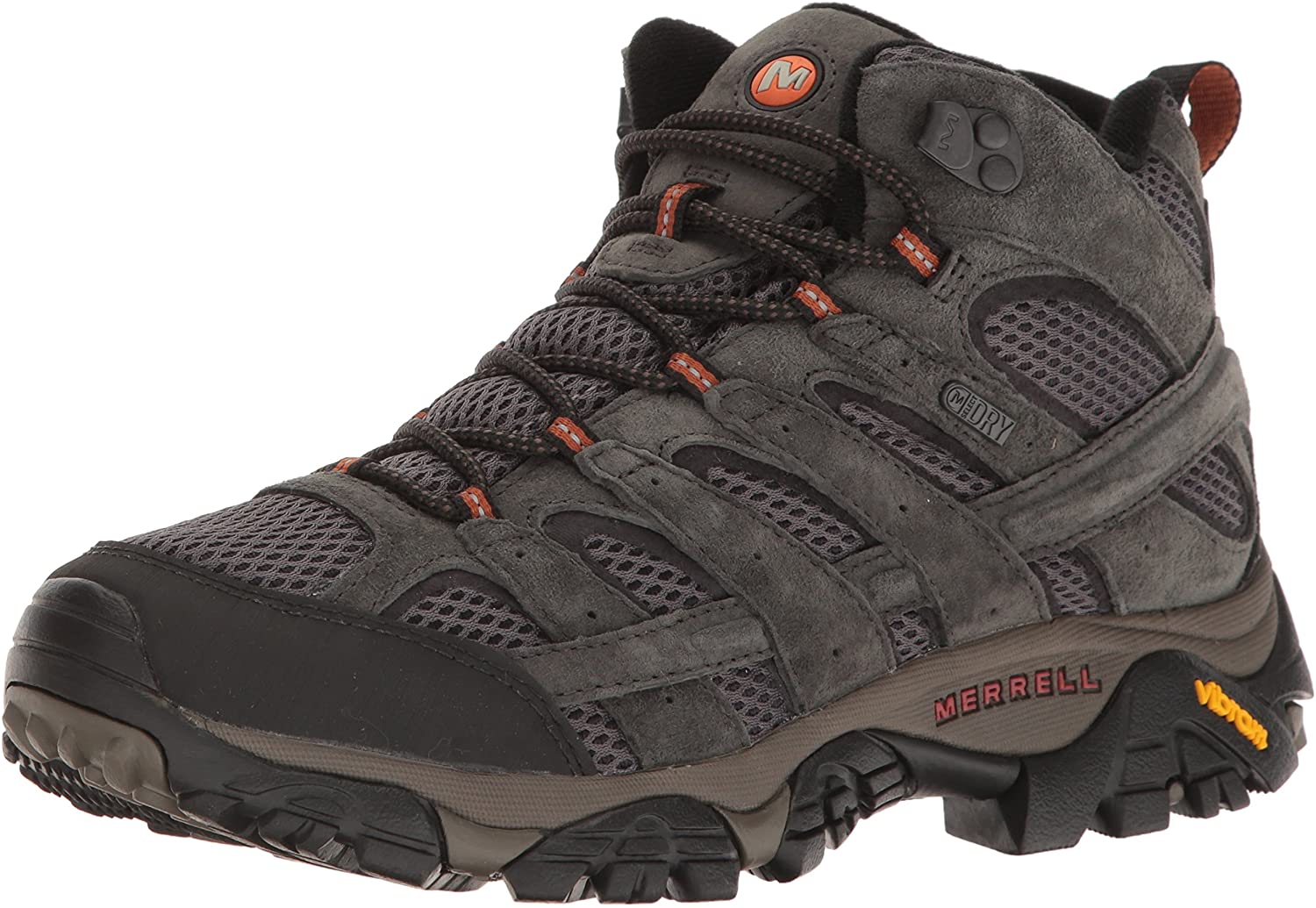 merrell men's moab 2 mid waterproof hiking boot beluga