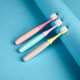 thumbnail image 1 of cepillos de dientes de pelo suave para niños, bonitos cepillos de dientes con mango de grasa de hongo, cabezal pequeño para bebés de 3, 4 y 5 años, 1 of 5