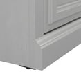thumbnail image 4 of Woodland 40W Shoe Storage Bench with Doors in Cape Cod Gray - Engineered Wood, 4 of 9