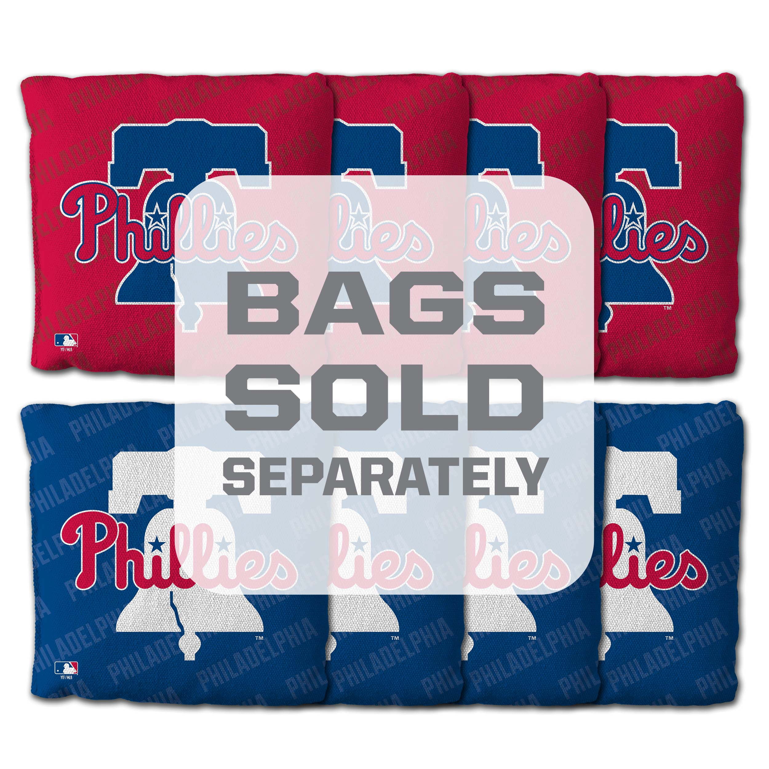 YouTheFan MLB Philadelphia Phillies 2' x 3' Cornhole Game No Bags