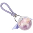 thumbnail image 4 of Preserved Flower Keychain Creativity Hanging Round Ball Pedant Gift Craft OrnamentsPink and Purple, 4 of 14