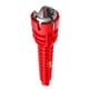 thumbnail image 4 of Llave de fregadero multifuncional 8 en 1, herramienta de acero que ahorra mano de obra, llave de plomería de nivel rojo para inodoro, 4 of 12