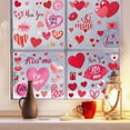 thumbnail image 3 of RXIRUCGD Static Cling Valentine's Window Decals - Heart Shaped Glass Stickers for Fridge & Windows - Seasonal Decor Without Residue, 3 of 7