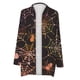 thumbnail image 4 of Camiseta de manga larga para mujer, cárdigan de otoño, cárdigan suelto, camisa estampada, cárdigan, Top, cárdigan de Halloween, camisa Fridja  hkj2456, 4 of 5