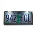 thumbnail image 1 of Illuminated Chrome License Plate Frame with Light Bolts and Caps, 1 of 2