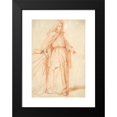 thumbnail image 2 of Pietro Longhi 11x14 Black Modern Framed Museum Art Print Titled - A Dignitary Holding a Document (ca. 1722-42), 2 of 5
