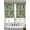 Green, variant on Dark Green Lemon Birds Sheer Curtains 108 Inch Length 2 Panels Set, Summer Botanical Tropical Voile Window Treatment Semi Sheer Long Curtains Drapes for Bedroom/Living Room/Kitchen 52"x108"x2