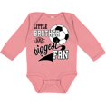 thumbnail image 3 of Inktastic Little Brother and Biggest Fan Soccer Player Boys Long Sleeve Baby Bodysuit, 3 of 5