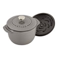 thumbnail image 2 of STAUB La Cocotte 725 mL Cast Iron Round Rice Cocotte, Graphite-Grey, 2 of 9