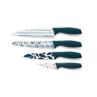 Anolon 47995 AlwaysSharp Japanese Steel Knife Block Set with Built-In  Sharpener, 1 - Food 4 Less