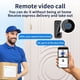 thumbnail image 4 of Timbre Inteligente Tuya WIFI Cámara Alarma de Seguridad Visión HD Video Intercomunicador Timbre Inalámbrico A Prueba de Agua Monitor, 4 of 5