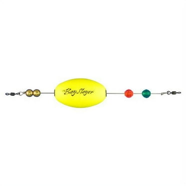 Stellar Yellow (2 Pack) Weighted Popping Cork | Oval Clacker Click ...