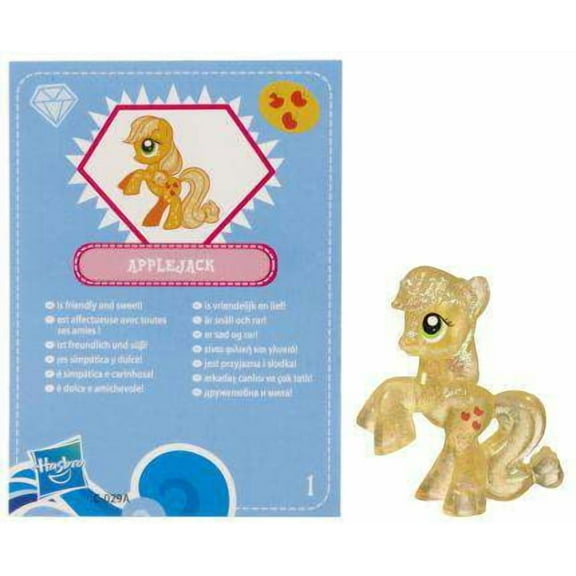 My Little Pony Series 3 Glitter Applejack PVC Figure