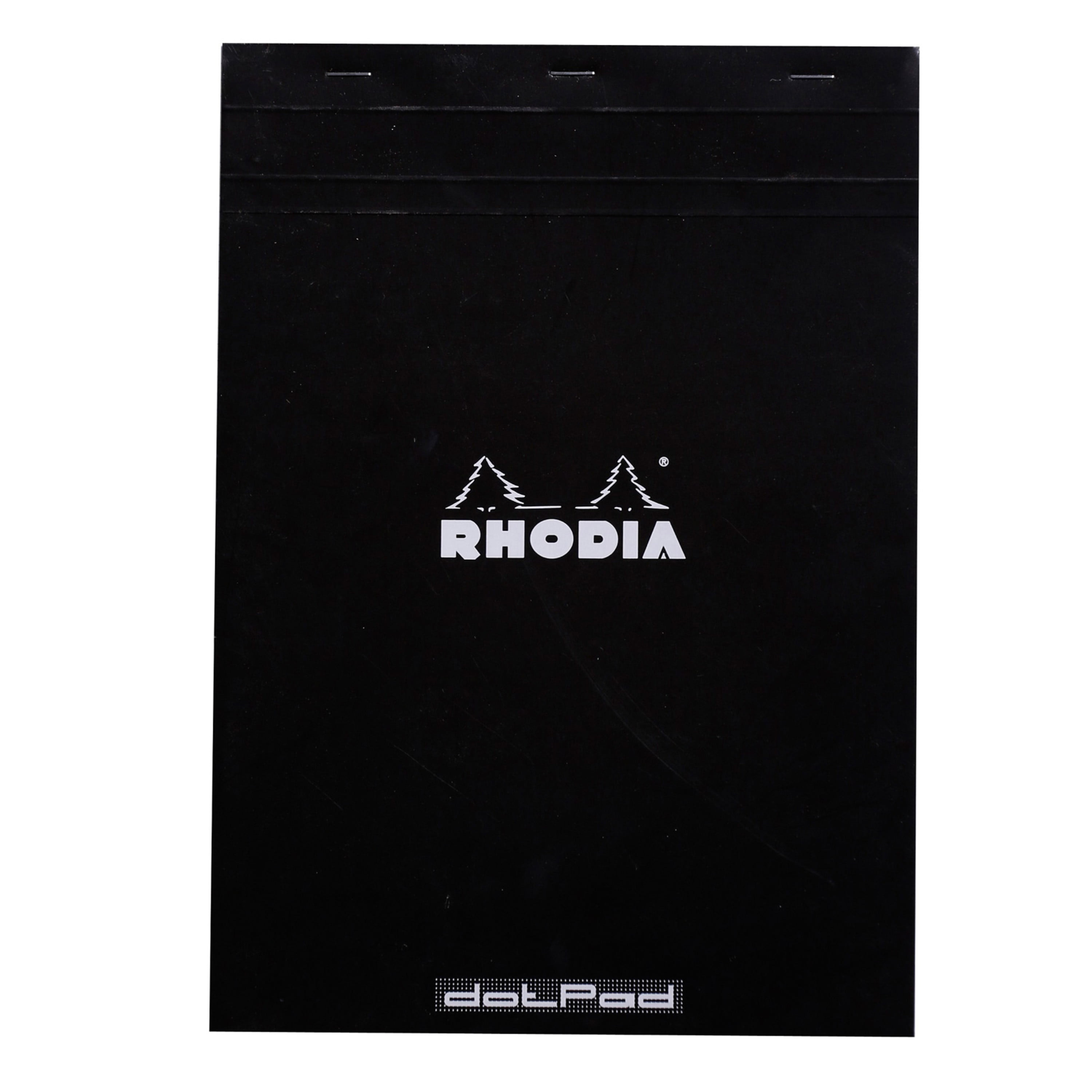 Rhodia Black Notepads Dot Grid 8 X 11 Walmart Com Walmart Com