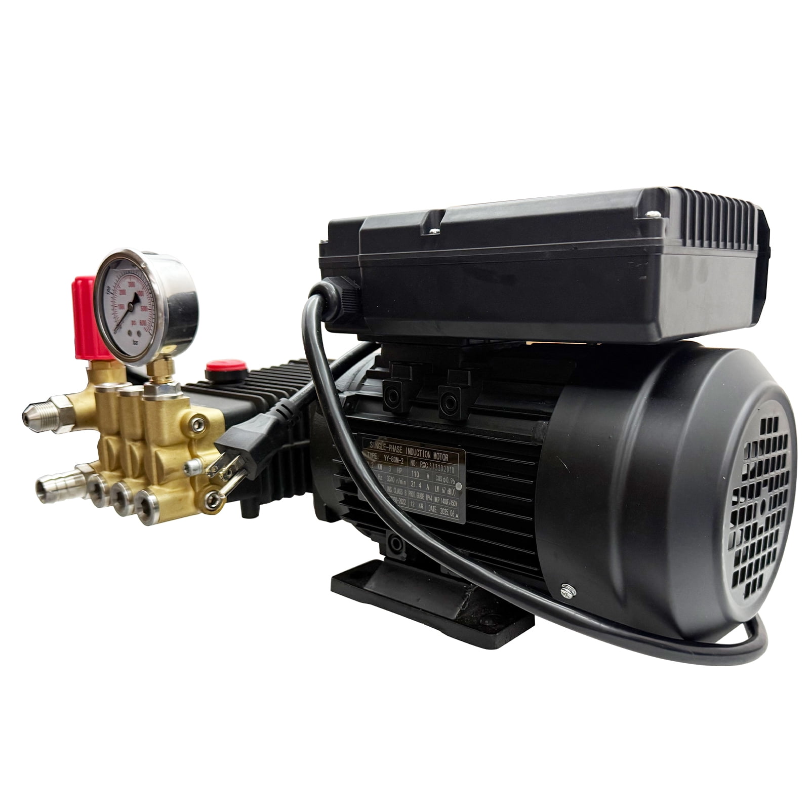 11-13L/MIN High Pressure Car Washing Machine Cleaning Pump Electric Portable 110V