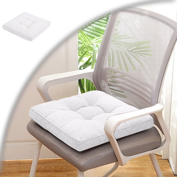 Chair Cushion for Dining Chairs, Non- with Ties, Seat Cushions for Dining Room Kitchen Breakfast Nook Indoor Home Office Living Room