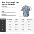 thumbnail image 5 of Balery Dolphins Camisa Casual de Manga Corta con Botones para Hombre, Texturizada, Estilo Cubano, para Playa, Verano-Small, 5 of 5