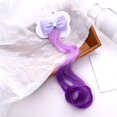 thumbnail image 5 of 6 lazos para el pelo con horquilla, peluca de pelo trenzado para niña, accesorio para el pelo con 3, 5 of 5