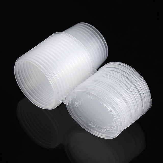 Vasos De Plástico Transparente De 100m Y 4oz, Caja De Condimentos Para Salsa Para Llevar, Taza Para Salsa Para Todas Las Ocasiones