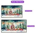 thumbnail image 5 of Merry Christmas Santa Reindeer Antlers Maine Coon Sleigh Xmas Winter Holiday Desk Mat Full Keyboard Mouse Pad Cat Lover Kitten Owner Gifts Large Mousepad - 00023, 5 of 5