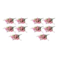 thumbnail image 3 of Baohd 5pcs/set Arrangement de Fleurs Artificielles Réalistes Entretien Bas et Rose Réaliste 2Set, 3 of 6