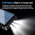 thumbnail image 3 of Inalámbrico Portátil de 50000 MAh con Luz LED y 4 Puertos USB Banco de Energía Solar para Exteriores Resistente Al Agua, 3 of 8