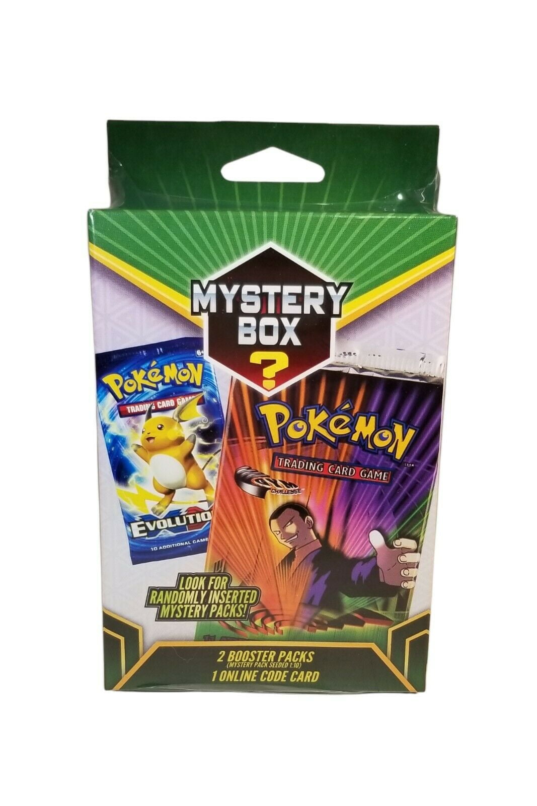Pokemon Mystery box Guarantees 2 Booster Packs with more suprises Included! 