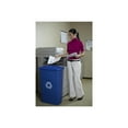 thumbnail image 3 of 23 Gal. Slim Jim Recycling Container (Blue), 3 of 3