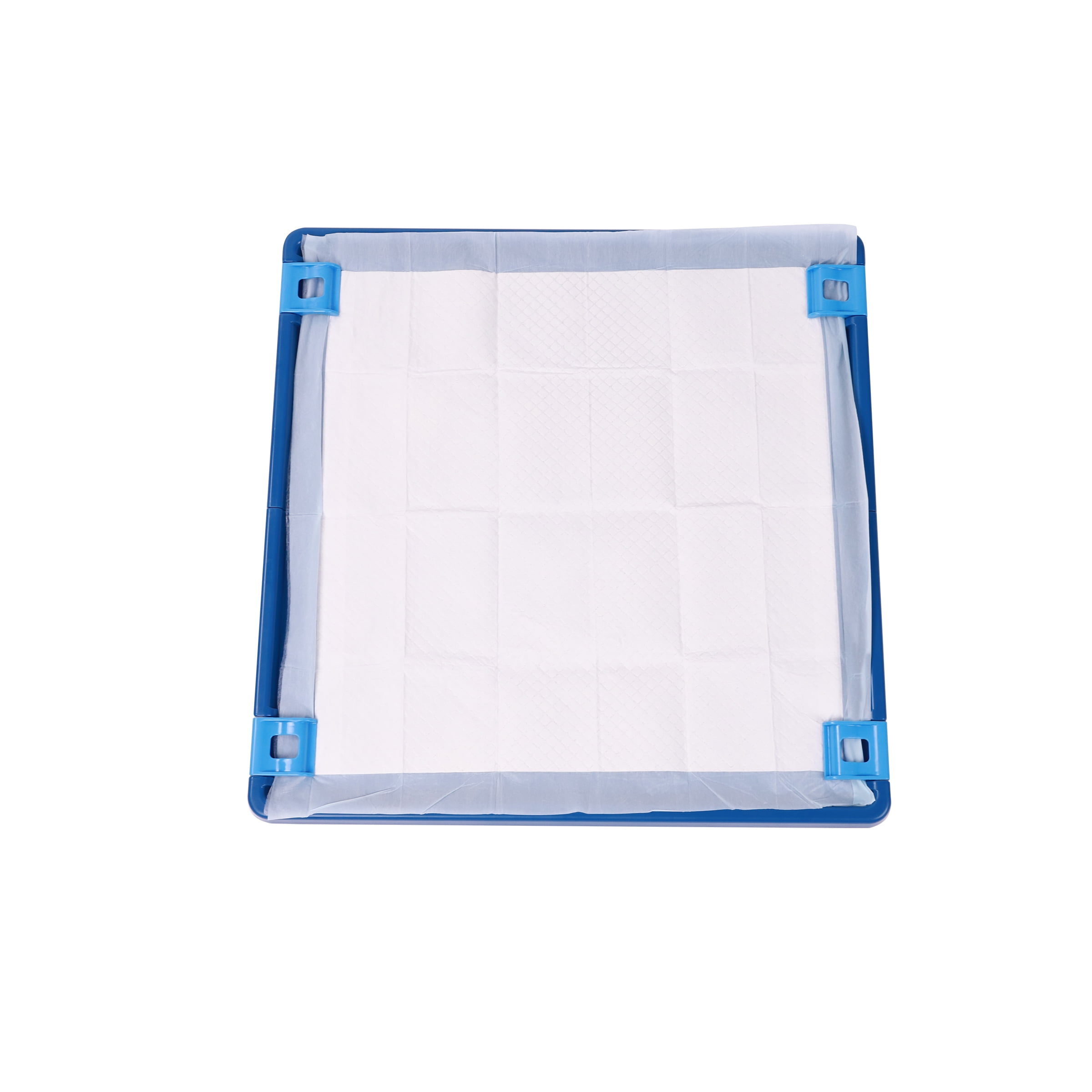 Vibrant Life Dog Training Pad Holder, Blue, 22.25" in x 22.25 in