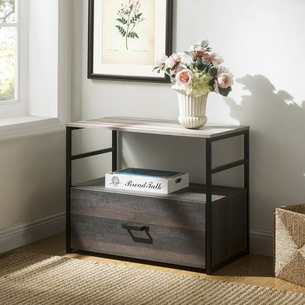 Home office Lateral File Cabinet with Drawer and Top Open ...