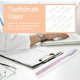 thumbnail image 4 of OULII 10Pcs Plastic Toothbrush Box with Buckle Design for Home and Bathroom, 4 of 8