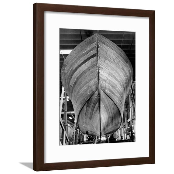 Chris Craft Wooden Hull, Framed Art Print Wall Art by ChrisCraft Sold by Art.Com