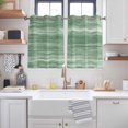 thumbnail image 2 of Sage Green Kitchen Curtains Window Panels, Vintage Modern Abstract Art Ombre Insulated Window Treatment Curtain, Grommet Curtains for Bedroom/Living Room/Bathroom, 2 Piece 52"Wx45"L, 2 of 8