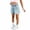 Blue 01, variant on Girls Jean Summer Shorts with Pockets Casual Fashion Elastic High Waisted Wide Leg Denim Short Pants (14-15 Years, Blue 02)