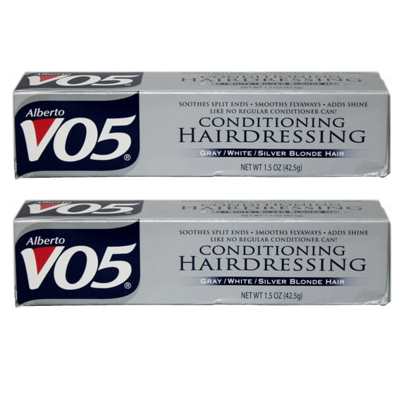Vo5 Conditioning Hairdress Gray/White/Silver 1.5 Ounce Tube (44ml) (2 Pack)
