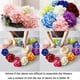 thumbnail image 3 of Toystoory Paquete de 10 cabezas de flores artificiales para el hogar, comedor, Bar, cumpleaños, graduación, boda, centros de mesa, decoración, ramos de Flores artificiales Azul Toystoory HA066906-04, 3 of 6