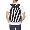 thumbnail image 4 of Easygdp Zebra Mochila de Gran Capacidad Minimalista Ideal para Escuela, Viajes y Uso Diario, 4 of 6