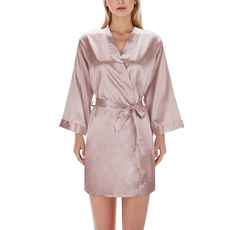 kimono style bridesmaid dress Aconiconi Elegant Japanese Style Printed Long Loose Halter Dress- Daylily and Breeze M / White