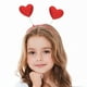 thumbnail image 5 of 2 diademas de corazón con purpurina para fiestas, diademas decorativas con forma de corazón, accesorios para el cabello, 5 of 8