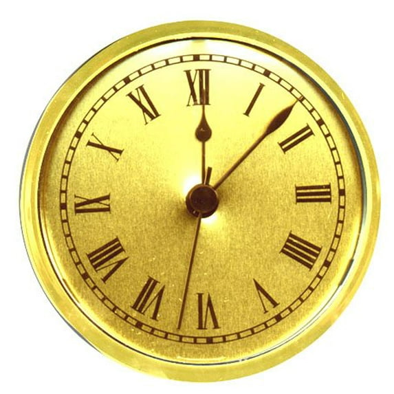 National Artcraft Insert Style Clock Is Ready To Install - 3-1/2" Round (Pkg/1)