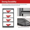 thumbnail image 5 of Metal Shelves for Storage Garage Shelving 2000LBS Heavy Duty Storage Shelves Adjustable Garage Shelf Industrial Shelving Unit Storage Utility Rack, 5 of 9