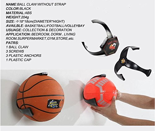 Eleoption Basketball Sports Ball Holder Hand Claw 