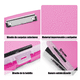 thumbnail image 4 of Portapapeles Bloosom  Papeleta Almacena Papele Tabla Clip Carta Rosa Chlicle, 4 of 4