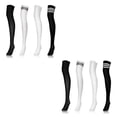 thumbnail image 1 of ziyahi 3a Set Of 2 Nylon Stylish Over Knee Socks For Girls Fashionable Choice ple And Stylish 2Set, 1 of 6