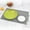 Gray, variant on White Silicone Twill Draining & Heat-Resistant Mat – Foldable Multi-Use Drip Pad for Dishes, Produce and Countertop Protection, Dish Drying Mat for Kitchen Counter
