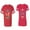 Men Red / Women Red, variant on King Queen Pentagon Emerald Gold Matching Couple Cotton Jerseys (Men Red / Women Black) (Men S / Women S)